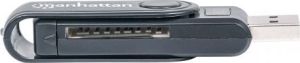 Czytnik Manhattan 24w1 SD/MicroSD/MMC USB 3.0 (101981) 3