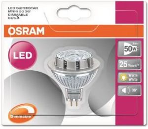 Osram LED Superstar MR16, GU5.3, 7.8W 3