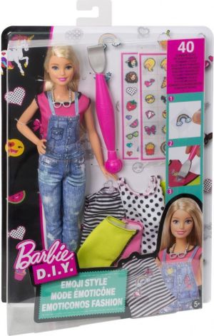 Mattel BARBIE Zrób to sama Modne naklejki, Blondynka (DYN92/DYN93) 1
