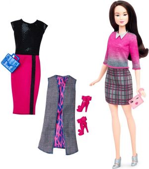 Lalka Barbie Mattel BARBIE Lalka i ubranka Torebka z oczkiem (DTD96/DTD99) 2