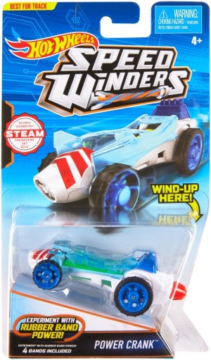 Hot Wheels Autonakręciak i samochodziki, Power Crank (DPB70/DPB72) 1