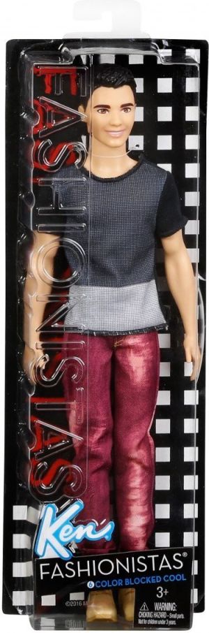 Lalka Barbie Mattel BARBIE Stylowy Ken, W swetrze (DWK44/DWK47) 1
