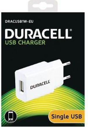 Ładowarka Duracell USB-A 1A, biała (DRACUSB1W-EU) 2