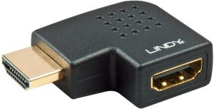 Adapter AV Lindy HDMI - HDMI czarny (41357) 1
