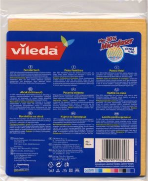 Vileda Ścierka okienna plus 30% mikrofibry (141327) 2