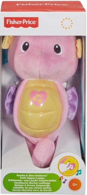 Fisher Price Świecący konik morski, różowy (DGH84/DGH83) 2