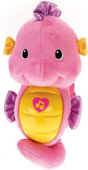 Fisher Price Świecący konik morski, różowy (DGH84/DGH83) 3