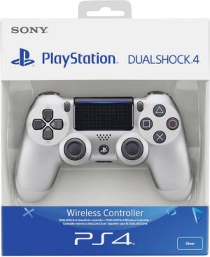 Pad Sony PS4 Dualshock 4 V2 Silver (9895657) 1