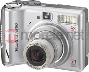 Aparat cyfrowy Canon PowerShot A560 + 4xAA Pentagram Infinity 2400mAh 1
