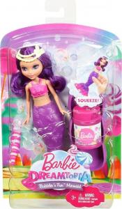 Lalka Barbie Mattel Dreamtopia - Bąbelkowe małe syrenki, różowa (DVM97/DVM98) 4