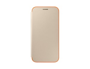 Samsung Flip Cover with neon light effect for Galaxy A5 2017 gold (EF-FA520PFEGWW) 1