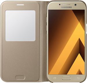 Samsung S View Cover for A5 2017 gold (EF-CA520PFEGWW) 4