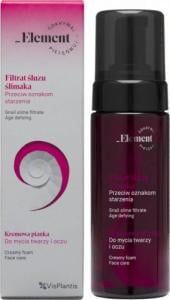 Vis Plantis Vis Plantis Element Filtrat Śluzu Ślimaka Kremowa Pianka do mycia twarzy i oczu przeciw oznakom starzenia  170ml 2