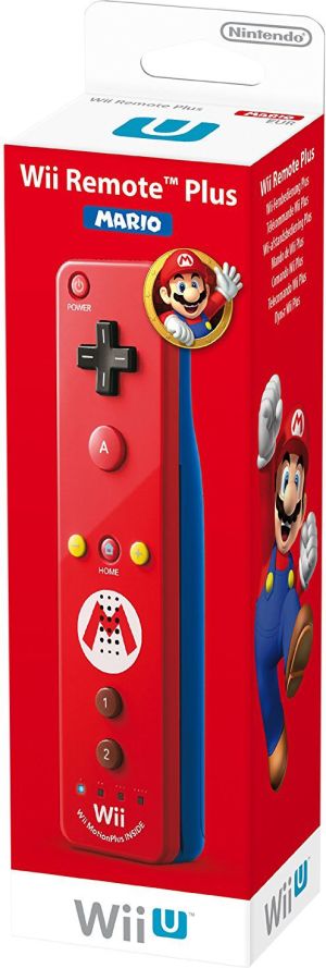 Pad Nintendo Wii U Remote Plus Mario Edition + Mario Kart 8 (NIUS42402) 1