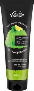 ENERGY OF VITAMINS ENERGY OF VITAMINS Peeling-żel do ciała Jelly Mojito Lime 240ml 1