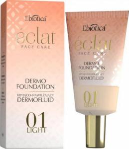 Lbiotica  L'BIOTICA Eclat Dermofluid kryjąco-nawilżający nr 01 Light 45ml 1