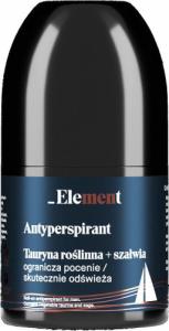 Element Element Men Antyperspirant roll-on z tauryną roślinną i szałwią 50ml 1