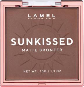 Lamel LAMEL Basic Kompaktowy Puder brązujący Sunkissed Matte Bronze 10g 1