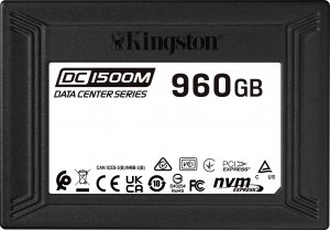 Dysk serwerowy Kingston DC1500M 960GB U.2 PCI-E x4 Gen 3.0 NVMe  (SEDC1500M/960G) 1