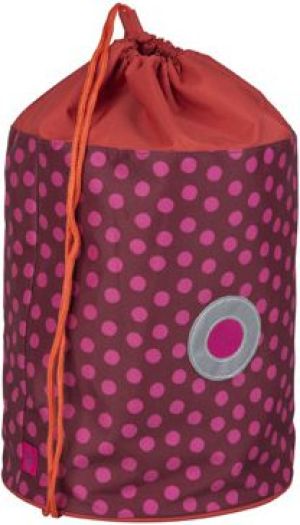 Lassig Zestaw: Plecak szkolny XL ze sztywnymi plecami, 2 piórnikami, workiem i saszetką Dottie red (LSCSET1119) 5