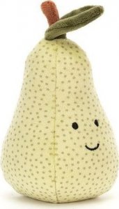 Jellycat Fabulous Fruit Pear-Zabawna gruszka 11x7 cm jeden rozmiar 1