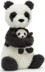 Jellycat Huddles Panda z dzieckiem 24cm jeden rozmiar 1