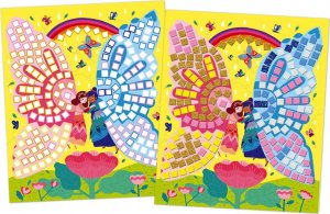 Janod Zestaw kreatywny Mozaika Wróżki 5+, Janod (stary indeks: J07901) jeden rozmiar 3