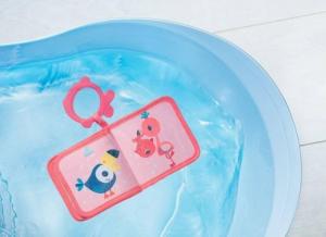 Lilliputiens Lilliputiens Książeczka do kąpieli z gryzakiem Flaming Anais 6 m+ 5