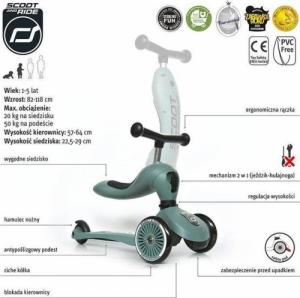 Hulajnoga Scoot and Ride Ride Highwaykick 1 Zielony 5