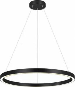 Lampa wisząca Light Prestige Czarna lampa wisząca Midway pierścień LED metalowy 3000K 35W 2
