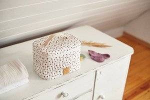 Lassig Casual Label Kuferek podróżny na akcesoria Flowers white jeden rozmiar 9