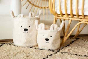 Childhome Childhome Pluszowy pojemnik na zabawki 40 x 40 x 6