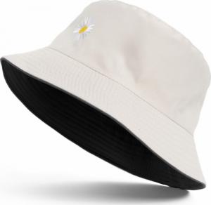 Aleszale Kapelusz Czapka Rybacka Bucket Hat Bawełna Kolory 2W1 - Czap-Ryb-Kwi-J.bez-Czar 1