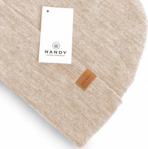 Nandy Nandy Czapka Damska Zimowa Dwuwarstwowa Gruba - Ncd-20849-04-Bez 2