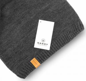 Nandy Nandy Czapka Męska Ciepła Na Polarze Ciemno Szary - Ncm-16022-02-Cm-Szar 3