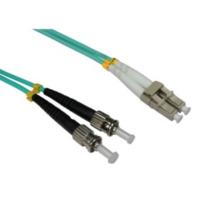 Intellinet Network Solutions Patchcord światłowodowy ST-LC, duplex, 2m, 50/125, OM3, wielomodowy (305816) 4