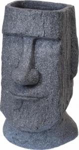 ProGarden Donica Głowa Moai szara 43 cm 2