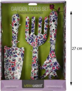 ProGarden Narzędzia ogrodnicze 3 el. wzór 2 3