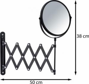 Lusterko kosmetyczne Wenko LUSTERKO KOSMETYCZNE ŁAZIENKOWE NA RAMIENIU WENKO 3