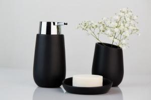 Wenko Czarny kubek na szczoteczki pędzle Do łazienki 4