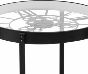 Atmosphera Stolik kawowy Meca z zegarem 50 cm 4