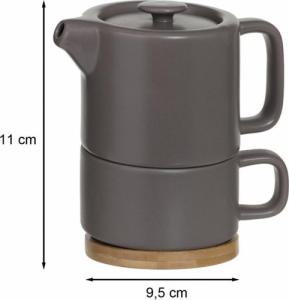 Secret de Gourmet Dzbanek z filiżanką Natural* Taupe 400 ml 3