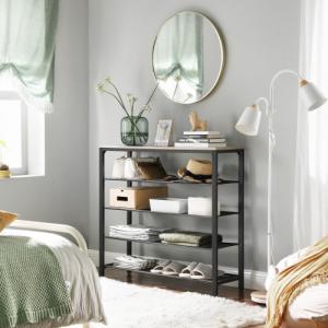 Songmics Duża szafka na buty industrialna regał 5