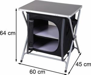 ProGarden Szafka turystyczna ze stolikiem 64 cm 3