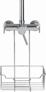 Koszyk prysznicowy Wenko Zawieszana półka na baterię prysznicową Półeczka 2