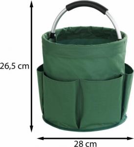 Wenko Organizer na narzędzia ogrodnicze Zielona torba 3