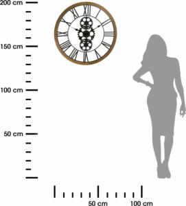 Atmosphera Zegar naścienny DEKORACYJNY Do salonu sypialni 3