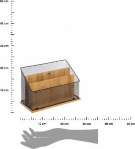 5five ORGANIZER NA BIURKO metalowy czarny industrialny 3