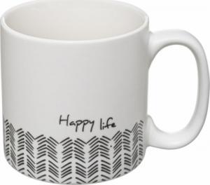 Secret de Gourmet Ceramiczne kubki BIAŁE 4x BIAŁY KUBEK Nowoczesny 6