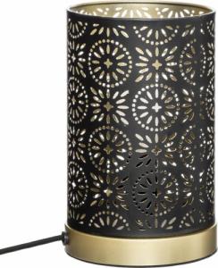 Lampa stołowa Atmosphera Nowoczesna lampka stojąca Czarno-złota Metal Loft 21 cm 1